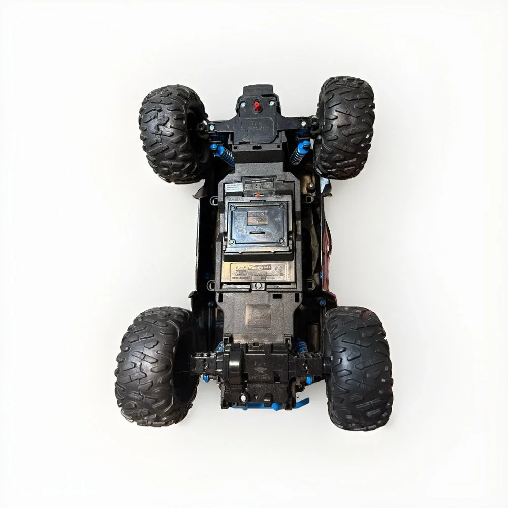New Bright RC Polaris RZR Off-Road Buggy Black Blue Used Toy Truck